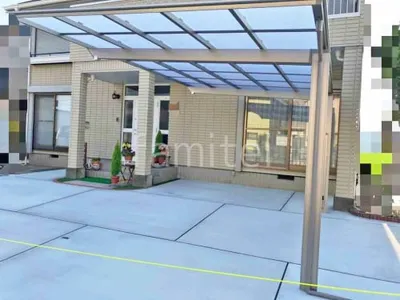 カーポート１台 （単棟） LIXIL フーゴF フラット屋根