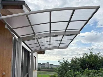 カーポート１台 （単棟） YKKAP アリュース アール屋根