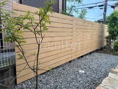 目隠しフェンス塀 F&F マイティウッド プレミアム 高尺タイプ