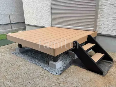 人工木デッキ  LIXIL 人工木 樹ら楽ステージ 