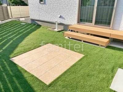 人工芝 防草シート加工 ヨシミツ毛織 リアル人工芝 35mm 