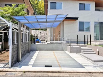 カーポート１台 （単棟） LIXIL ネスカＦ フラット屋根