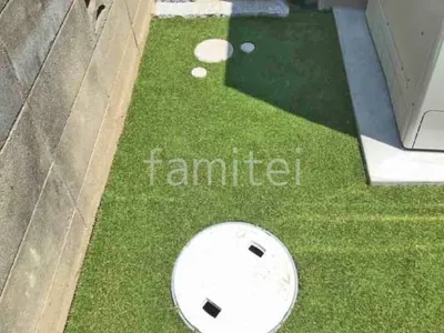 人工芝 防草シート加工 ヨシミツ毛織 リアル人工芝 35mm 