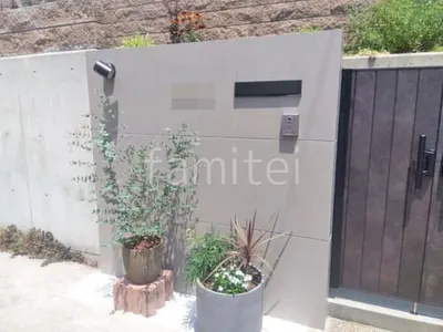 門柱 壁タイル貼り リビエラ アートワークベーシック トープ