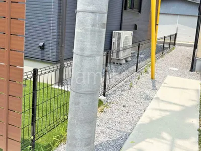 スチールメッシュ フェンス YKKAP イーネット3F型 スチール柱 境界・メッシュ