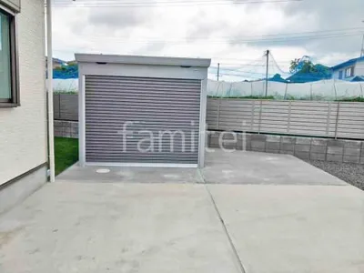 イナバガレージ バイク保管庫 FM-2626SD 土間コンクリート