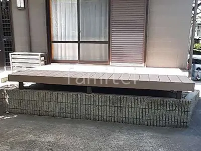 人工木デッキ  LIXIL 人工木 樹ら楽ステージ 