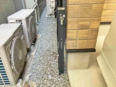 立水栓  ユニソン スプレスタンド60 蛇口2個付 