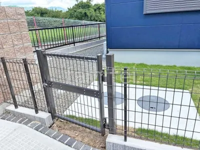 勝手口門扉 LIXIL ハイグリッド門扉N8型 片開き