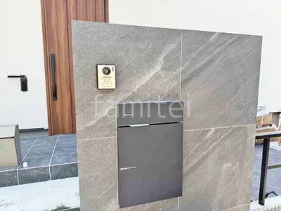 門柱 壁タイル貼り タカショー アヴェルサ 宅配ボックス ユニソン ヴィコDB100