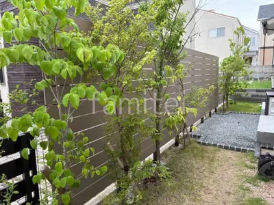 人工木・樹脂 フェンス（木調） F＆F ニコボード 高尺タイプ 目隠し 木調・ラティス 樹脂