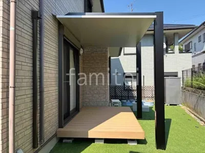 １階テラス屋根 （雨除け） LIXIL テラスSC 独立式タイプ フラット屋根 独立式