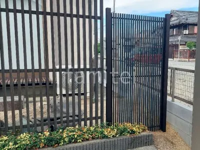 目隠しフェンス塀 グローベン 文様ユニット　縞クラシックスリム