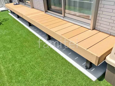 人工木デッキ  LIXIL 人工木 樹ら楽ステージ 