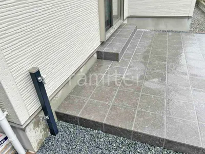 タイルデッキ 壁2面  LIXIL グレイスランド ベーシック