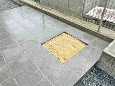 タイルデッキ 壁2面  LIXIL グレイスランド ベーシック