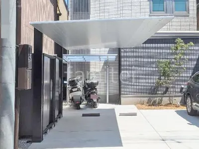 カーポート１台 （単棟） LIXIL カーポートSC フラット屋根 吊り下げ屋根