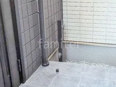 立水栓 ユニソン スプレスタンド60ソリッド 蛇口2個