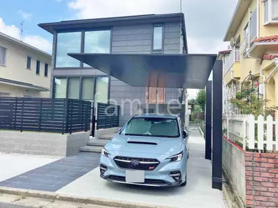 カーポート１台 （単棟） LIXIL カーポートSC フラット屋根 吊り下げ屋根