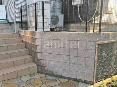 ブロック塀 （化粧ブロック） ユニソン シャモティ 