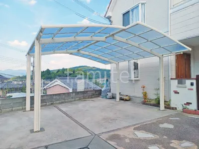 カーポート１台 （単棟） LIXIL ネスカＲ アール屋根