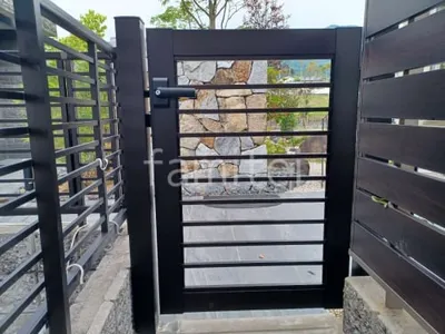 門扉 YKKAP シンプレオK1型 横格子 片開き