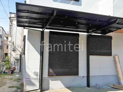 カーポート１台 （単棟） LIXIL ネスカＦ フラット屋根