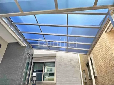 本体色 プラチナステン 屋根色 アースブルー(マット調)