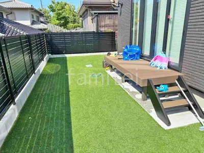 人工木デッキ  LIXIL 人工木 樹ら楽ステージ 