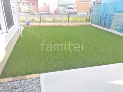 人工芝 防草シート加工 マツモト 人工芝 30mm 