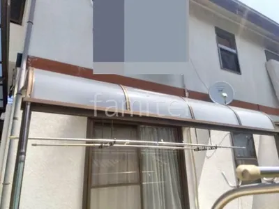 既存テラス屋根補修