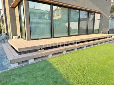 人工木デッキ  LIXIL 人工木 樹ら楽ステージ 