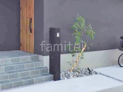 宅配ボックス門柱 （機能門柱 ） LIXIL FT 宅配ボックス付き 