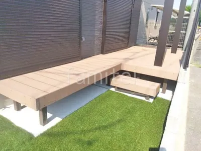 人工木デッキ  LIXIL 人工木 樹ら楽ステージ 