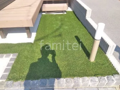 人工芝 防草シート加工 マツモト 人工芝 30mm 