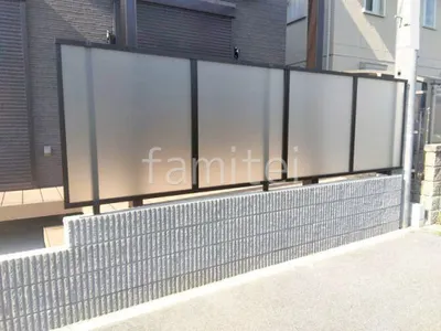 アルミ形材 フェンス YKKAP シンプレオFP1型 パネル 目隠し 採光