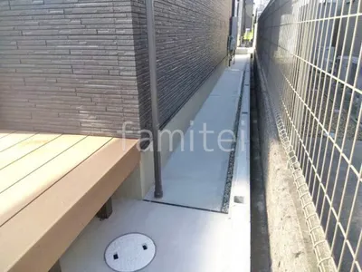 犬走り 土間コンクリート