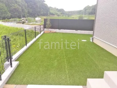 人工芝 防草シート加工 マツモト 人工芝 30mm 