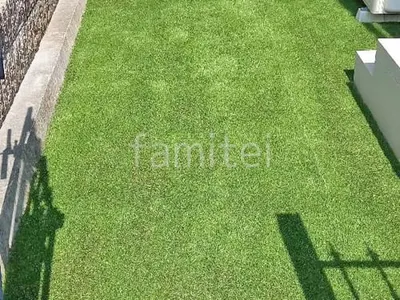 人工芝 防草シート加工 ヨシミツ毛織 リアル人工芝 35mm 