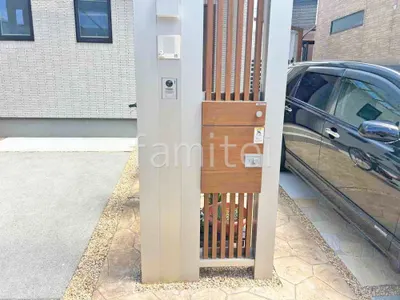 スクリーン格子宅配ポスト用 宅配ボックス YKKAP ルシアス宅配ポスト3型