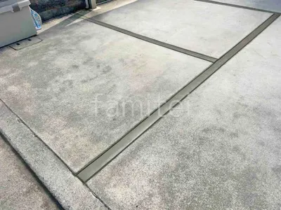 土間コンクリート 目地埋め