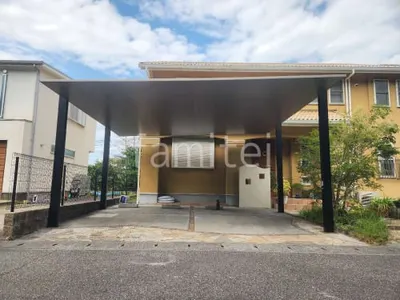 カーポート２台(ワイド) ツイン LIXIL カーポートSC フラット屋根 吊り下げ屋根