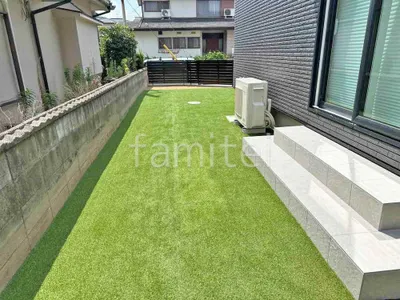 人工芝 防草シート加工 マツモト 人工芝 30mm 