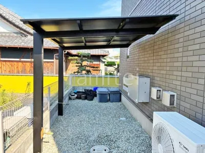 サイクルポート 自転車バイク屋根 LIXIL ネスカF ミニ フラット屋根