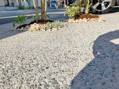 床洗い出し仕上げ