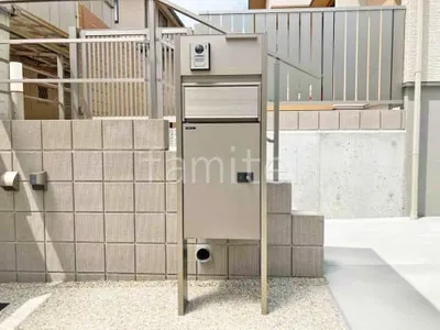 宅配ボックス門柱 （機能門柱 ） 三協アルミ フレムスLight S型 