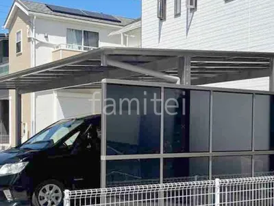 本体色 シャイングレー 屋根色 ブルーマットS(熱線遮断)