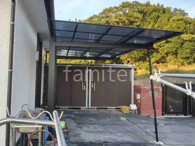 カーポート１台 （単棟） 三協アルミ ニューマイリッシュ 逆勾配 フラット屋根 前下がり屋根