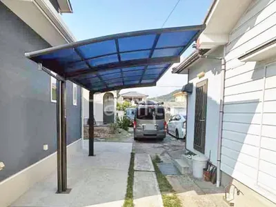 カーポート プライスポート 1台用(単棟) R型アール屋根