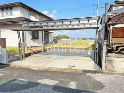 カーポート２台(ワイド) ツイン LIXIL ネスカＦ フラット屋根